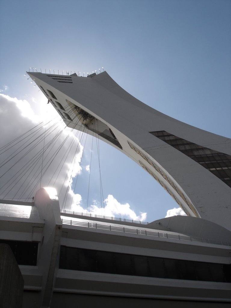 Montreal Olympic Tower by Raymond Page