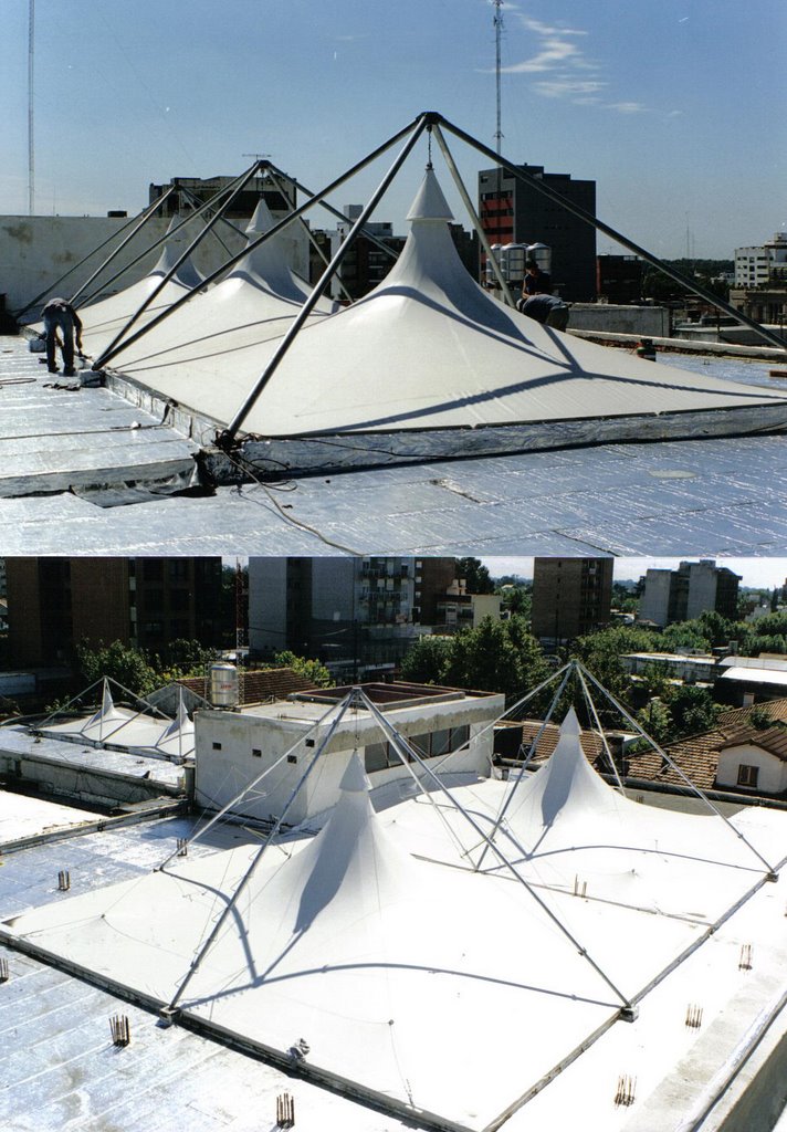 Centro Comercial Leon Gallardo, Cubiertas by Hernance