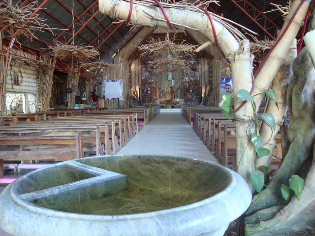 Our Lady of Holy Rosary Parish Altar (Green Church) by LANZ