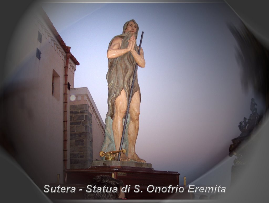 Sutera (CL) - Statua di S. Onofrio Eremita by iles@nfy