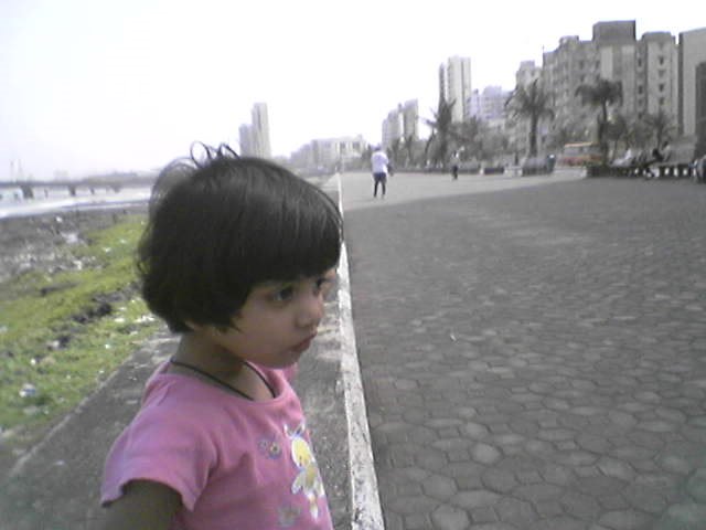 Naisa on Worli Seaface by Dayanand Karvi