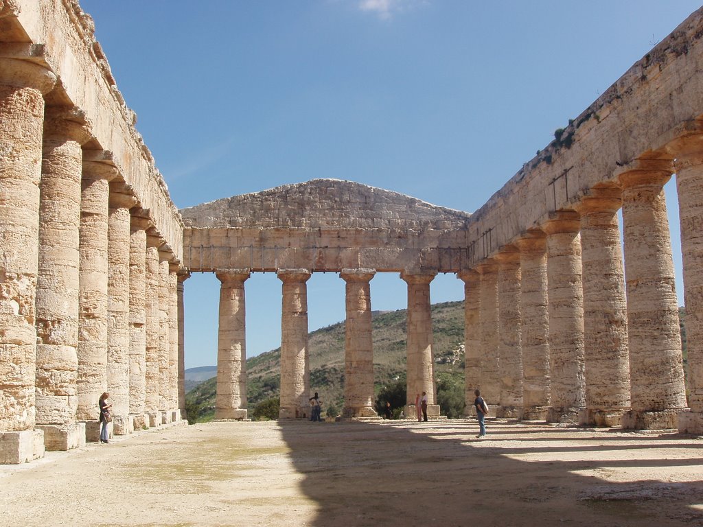 The temple of Segesta by ferdinando albeggian…