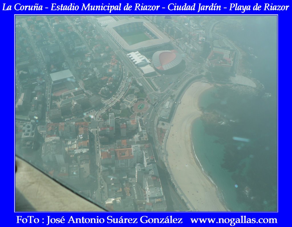 48 La Coruña - Estadio Municipal de Riazor - Ciudad Jardín - Playa de Riazor by Jose Antonio Suárez …