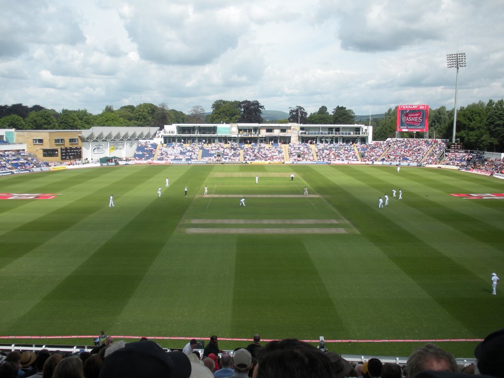 Test match at swalec stadium by deanthedog