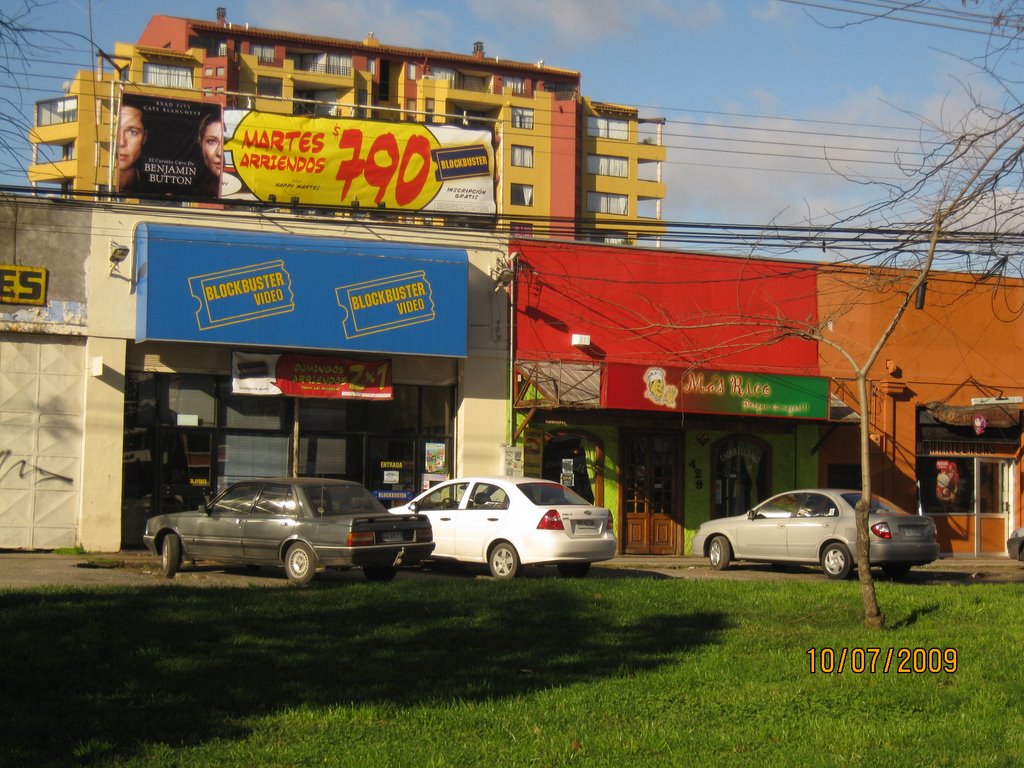 "Parque Alameda" Curico Chile - BLOCKBUSTER VIDEO by Curico Chile