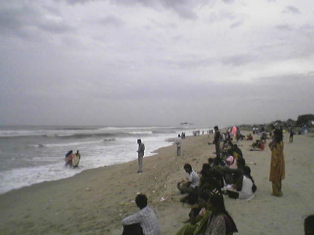 Beach in Chennai by dayanand25