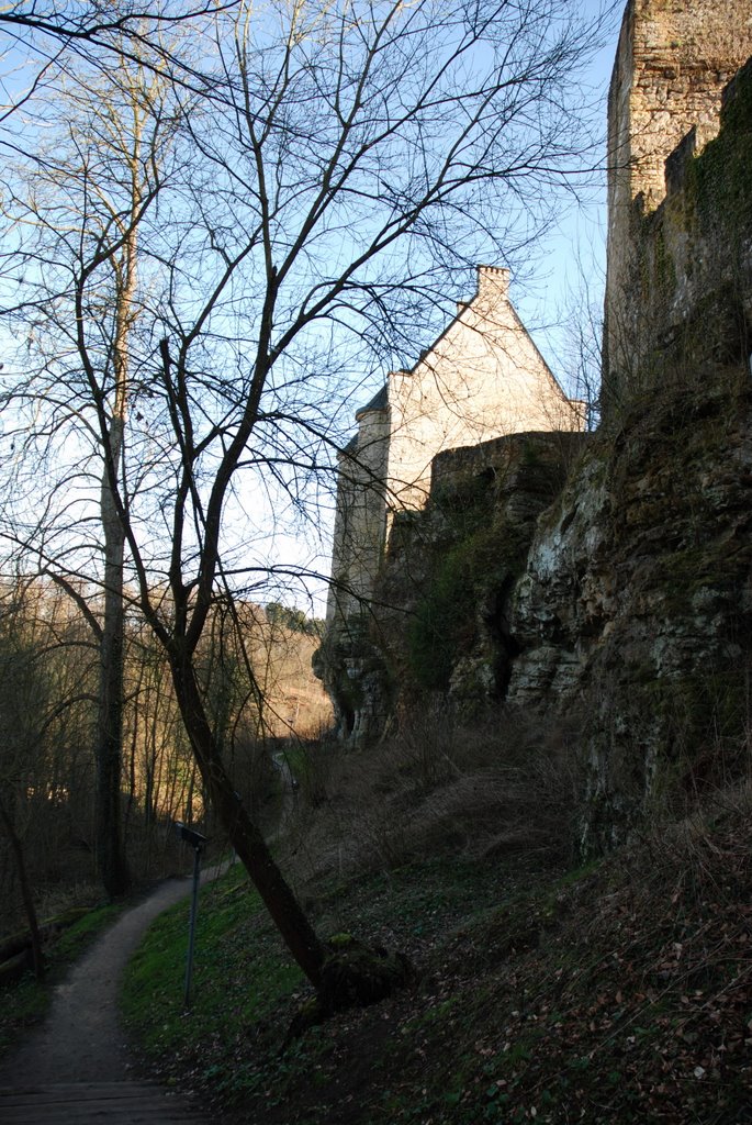 Larochette Burgruine by Roman Baum