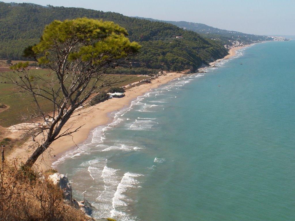 Küste Gargano by Achim Ruff