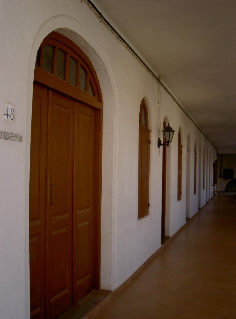 Inside the Monastery by Marie-Sylvie DHENIN