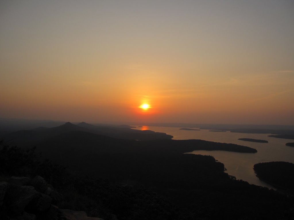 Sunset from Pinnacle Mountain 2 by BigBeff