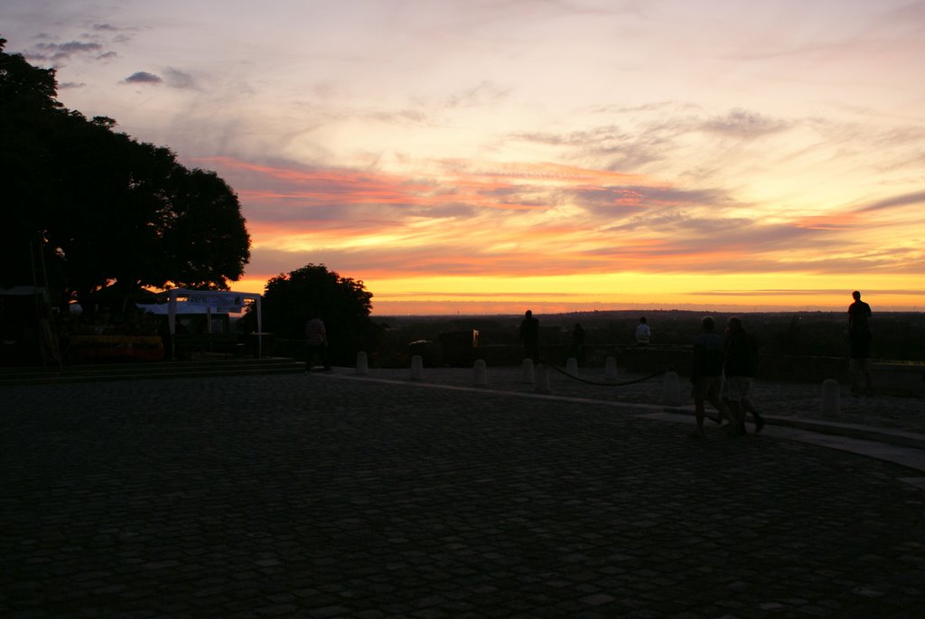 Coucher de soleil by Jean Claude Crosnier