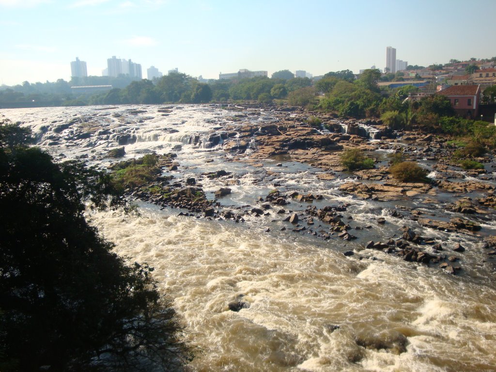 Rio Piracicaba durante a estiagem-Mirante-Vila Rezende-Piracicaba-S.Paulo-Brasil by helio antunes do nascimento