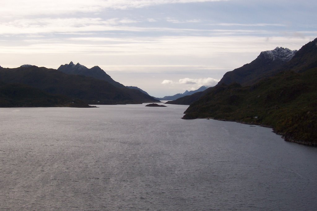 Blick nach Süden von der Raftsundsbrua) by bindabei