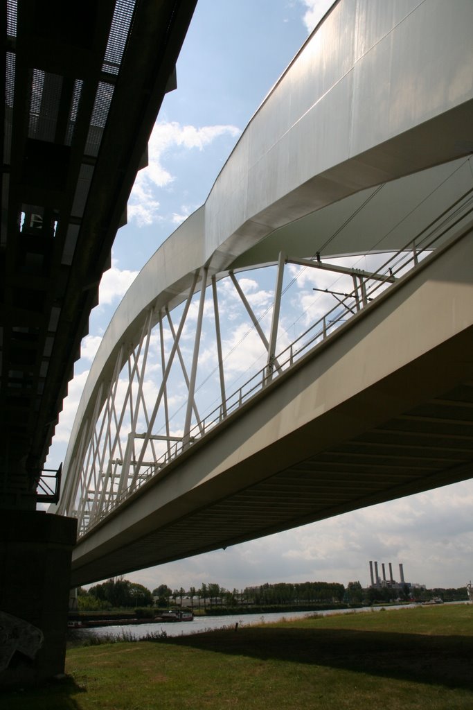 Spoorbruggen Amsterdam-Rijnkanaal richting Utrecht by Carl030nl