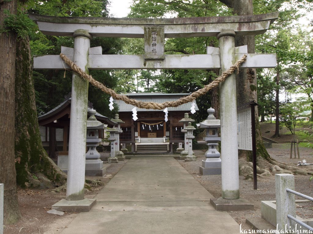 This is Suwa-jinja Shrine of Minami-Alps-City.南アルプス市諏訪神社 by mimensys