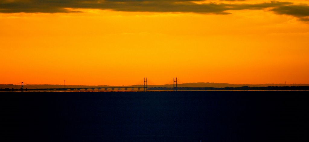 Severn bridges at dawn by filz123