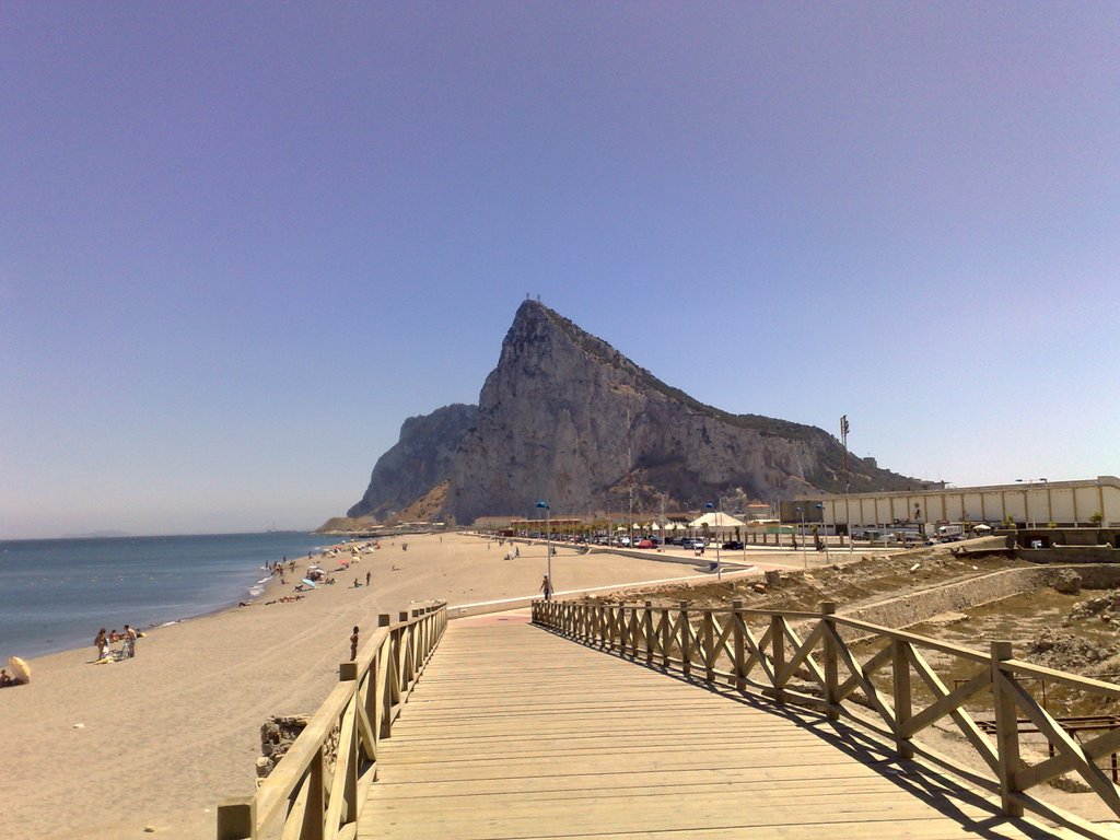 La Linea - Gibraltar - Beach view by roland ihasz