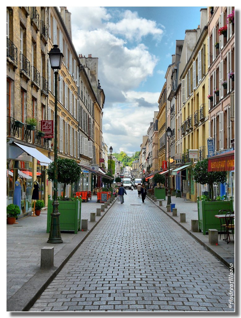 Rue de Satory, Versailles by Andrea Allasio