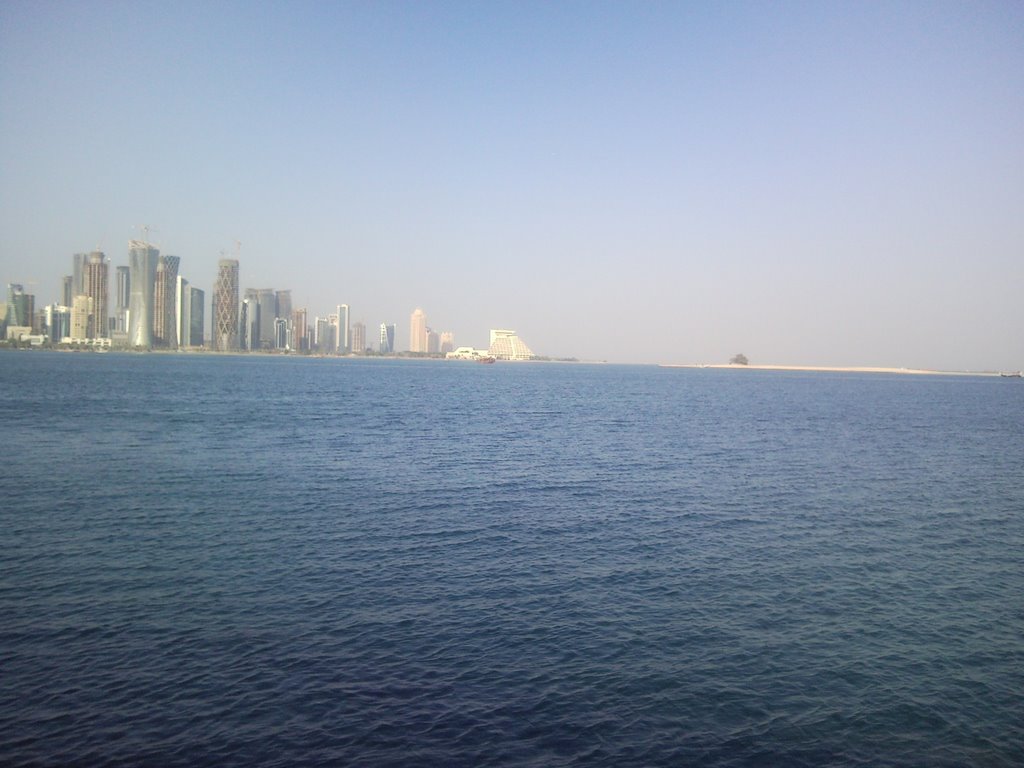 Doha Corniche by Ayman Abutaleb