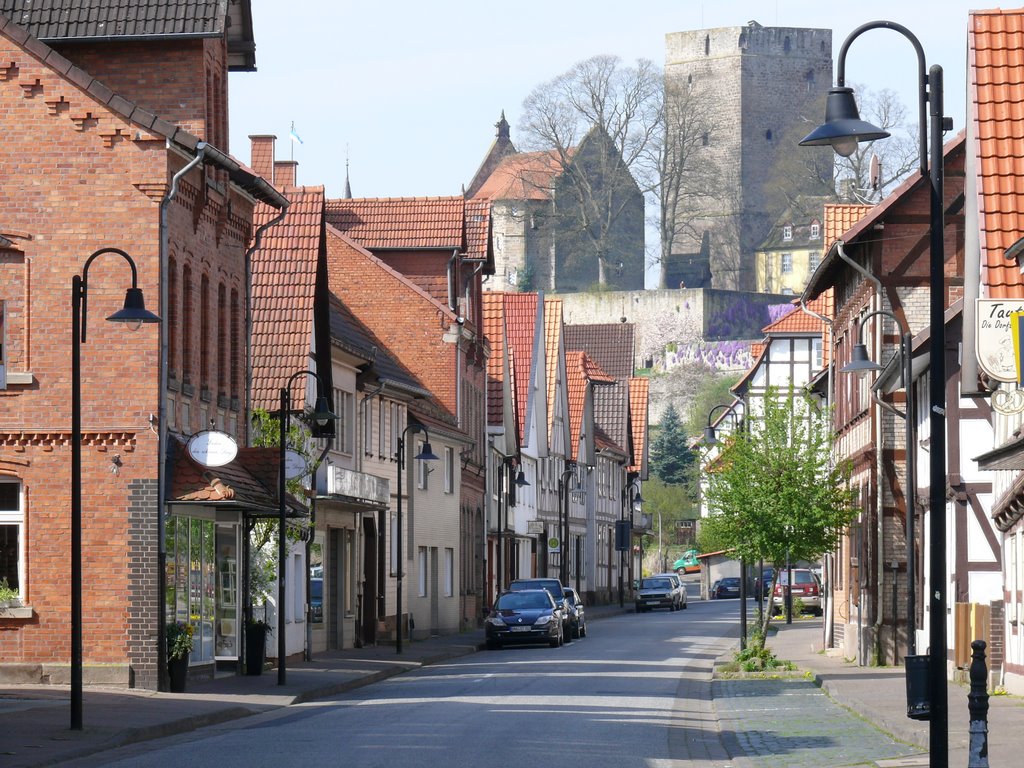 Lange Str. mit Burg by kgmwvu