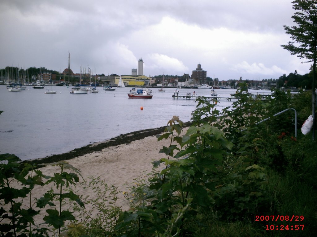 Eckernförde by f.h ehrenberger germany