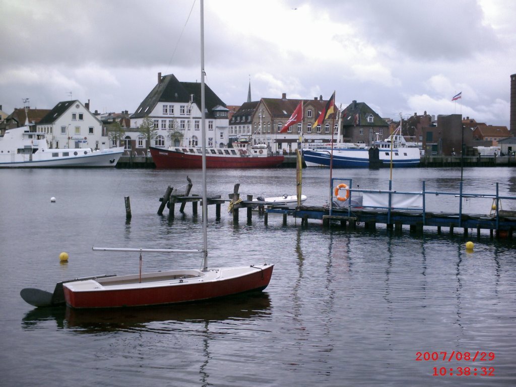 Eckernförde by f.h ehrenberger germany