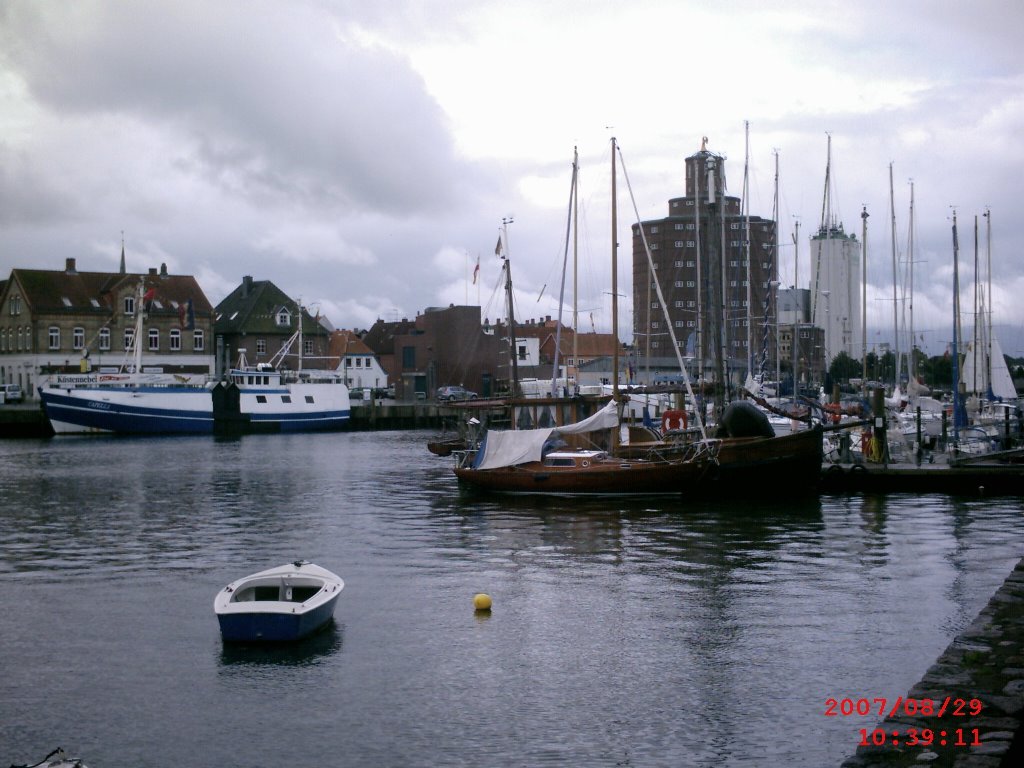 Eckernförde by f.h ehrenberger germany