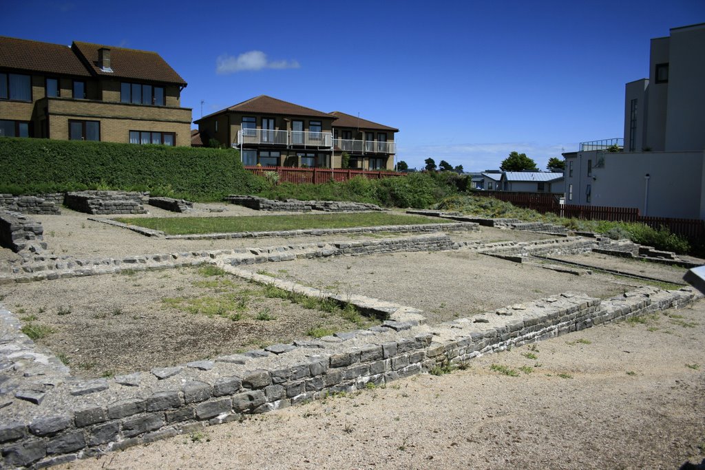 Cold Knap Barry Roman Building by fillup