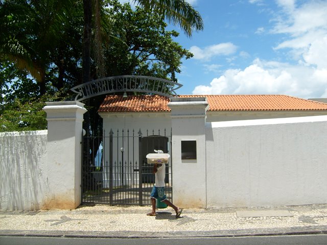 BRITISH CEMETERY IN SALVADOR by Berllini