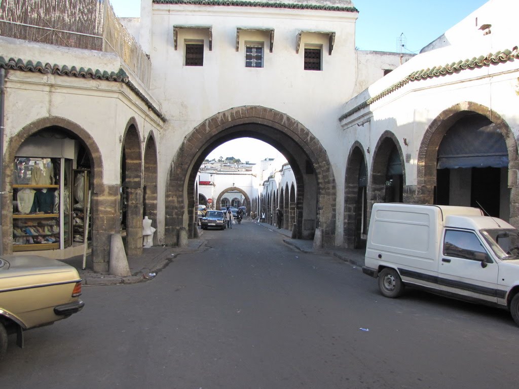 Casablanca, The Habous district 8, Morocco by Kobi Zilberstein