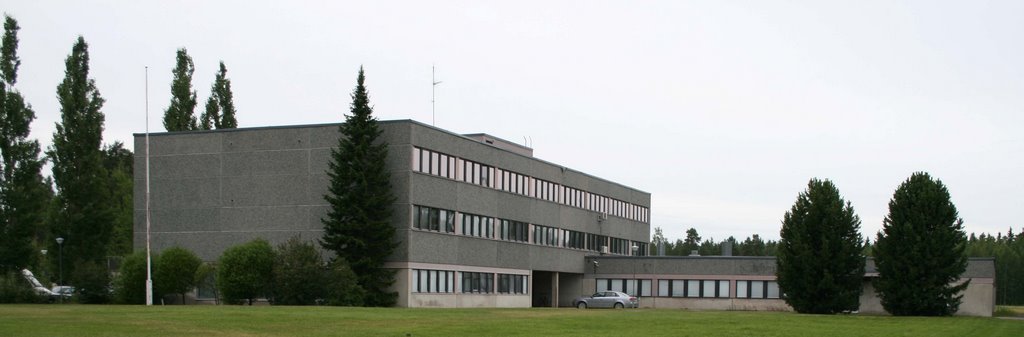 Mänttä, Polis And Government Offices, 13 July 2009 by Johanan Järvinen