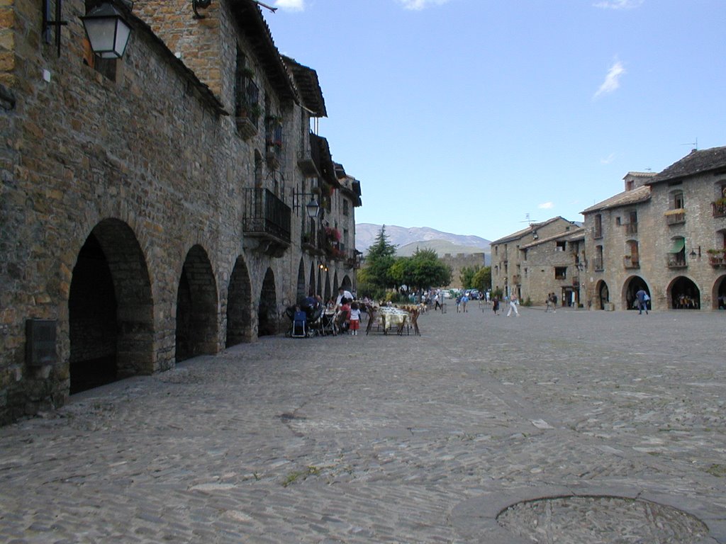 Ainsa Main Square by tonyburn