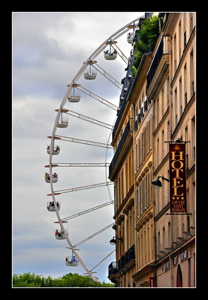 (juillet 2009 Grande Roue des Tuileries, Paris 1er) by Nick Adams