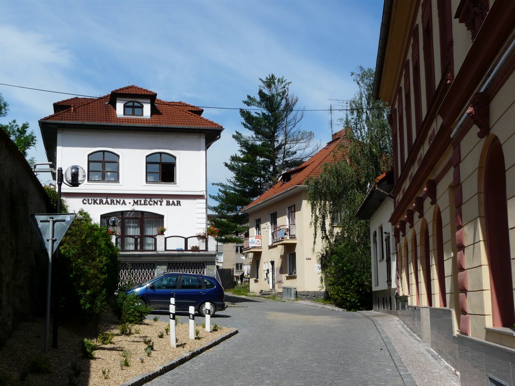 Sedlčany: side street by Graham Rust