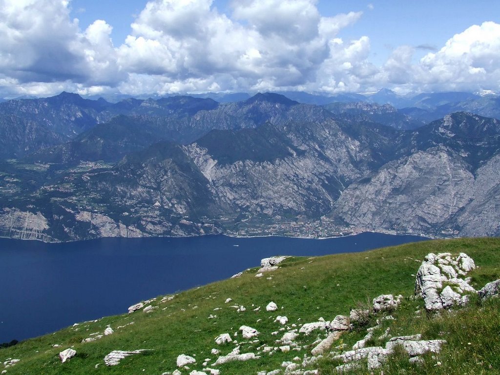 Italy Malcesine Monte Baldo by dahawn