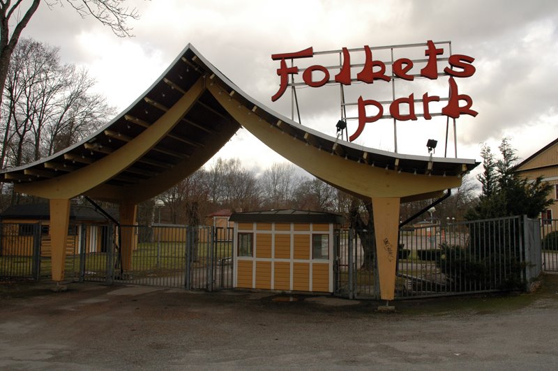 Folkets park by pyromani