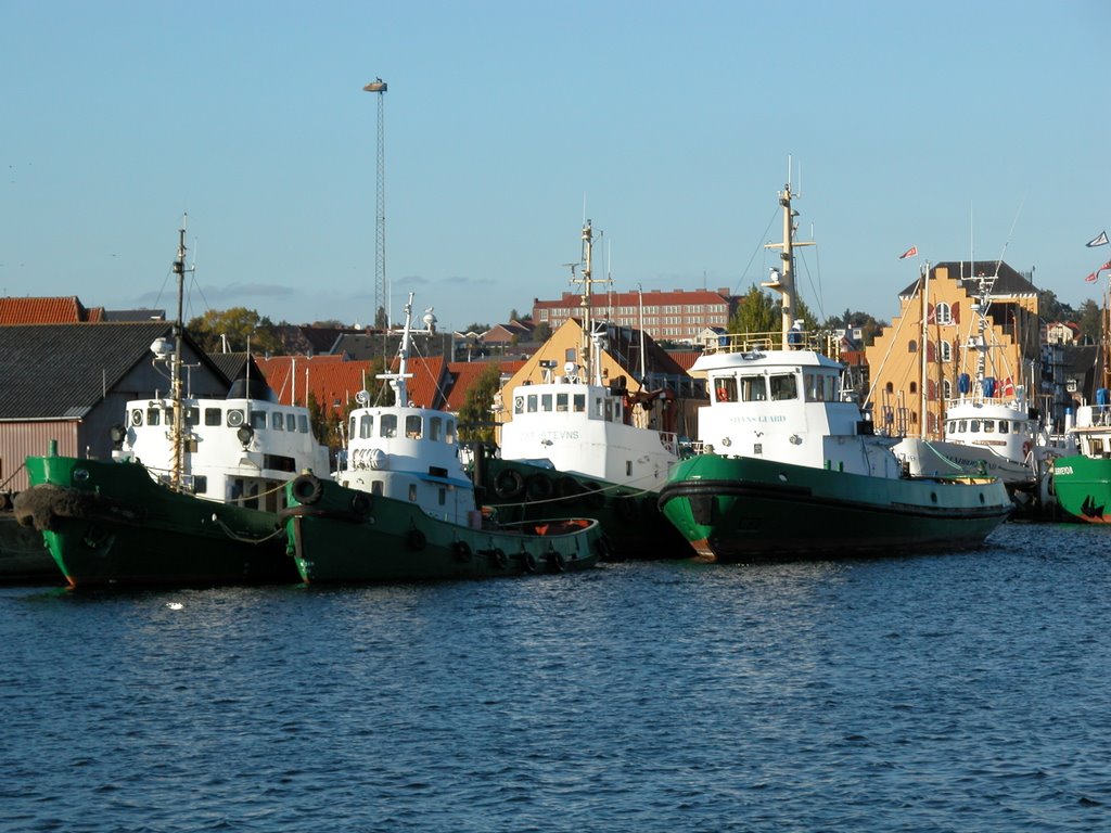 Tugs in Svendborg by tweety3d