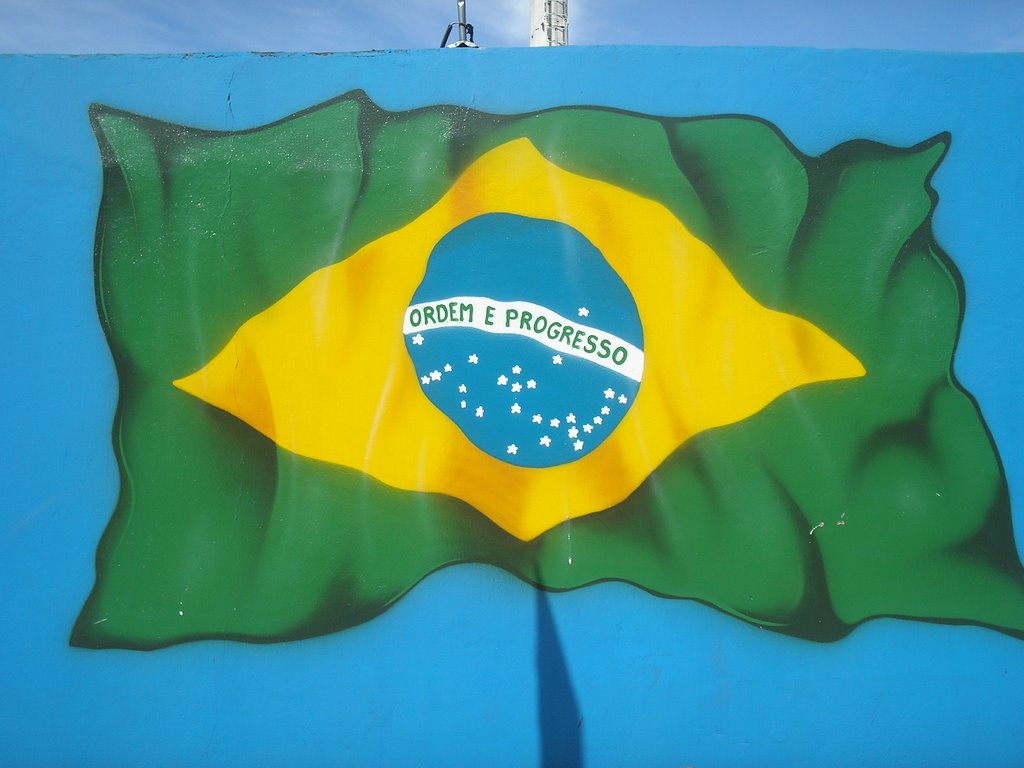 Graffiti169 - Bandeira Brasileira - São Paulo - Brasil by Marcelo Parise Petaz…