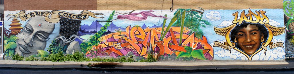 Graffitis de Montréal - True Colorz by dexterp