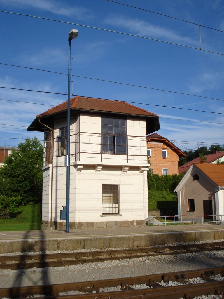 Railway Station Poljčane by blaszs