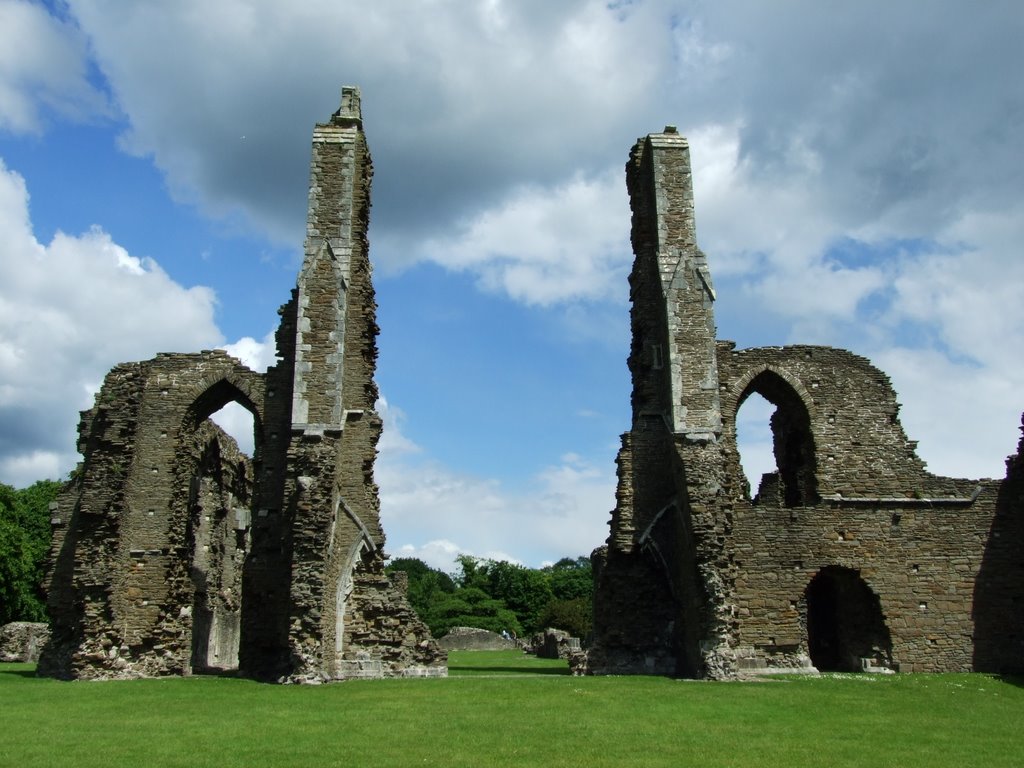 The ruins of Neath Abbey, Wales, UK by Slawomir Purzycki