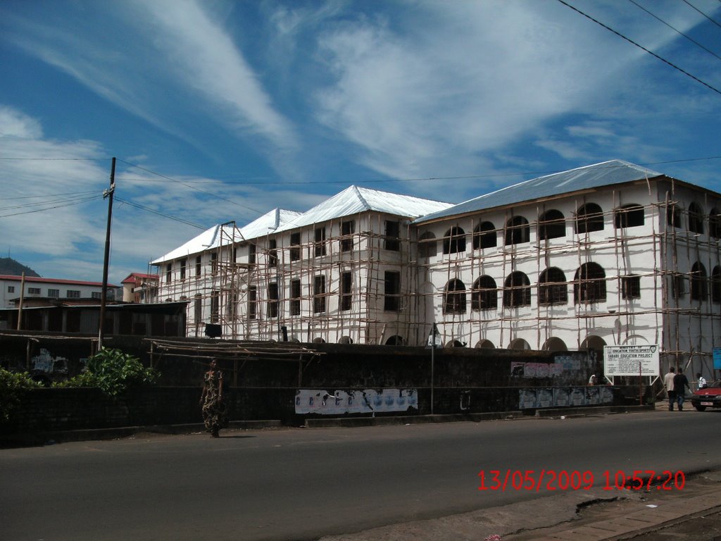 Municipal School Being Renovated by mudiama kammoh