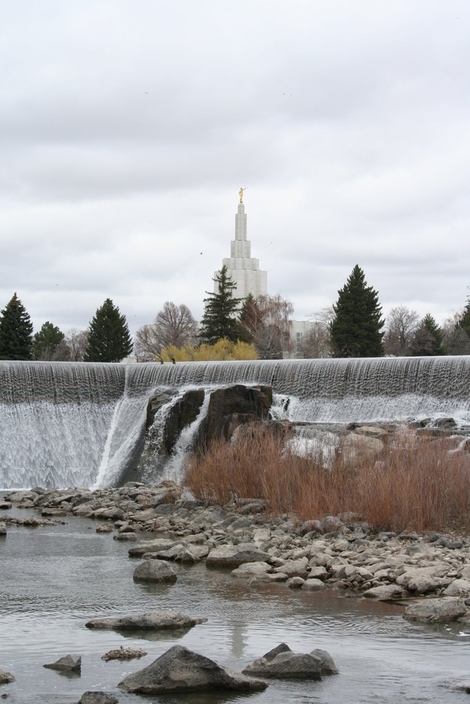 LDS Temple Idaho Falls by Zachary MacKay