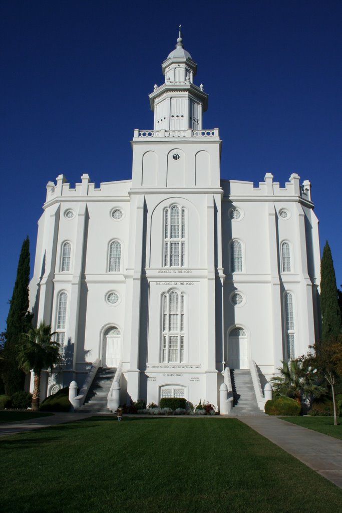 St. George LDS Temple by Zachary MacKay