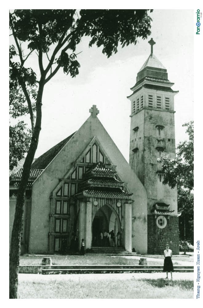 Nhà thờ - Vũng Tàu - Church (Ngày Xửa Ngày Xưa - 1954) by Ngày Xửa Ngày Xưa