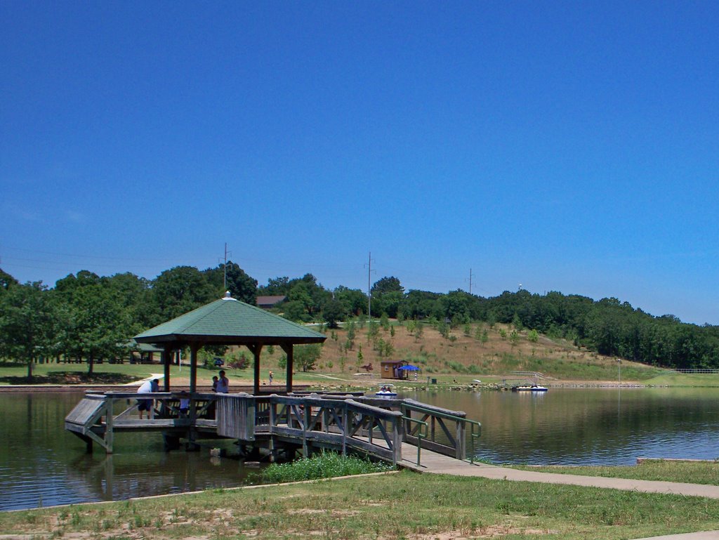 CAR0L ANN CROSS PARK DOCK by © LK Kelley