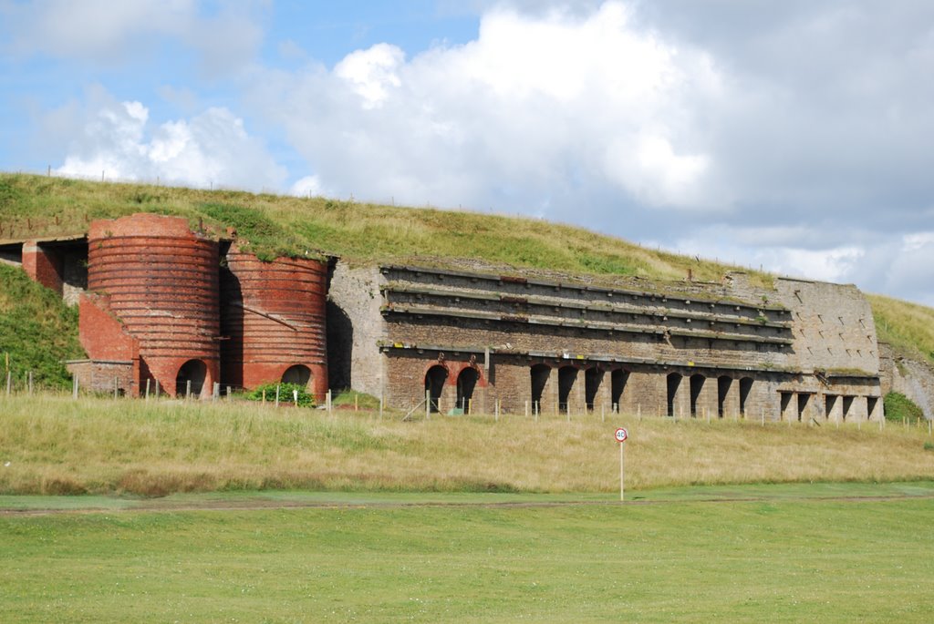 Old Marsden Lime Kilns by Bill Kirton