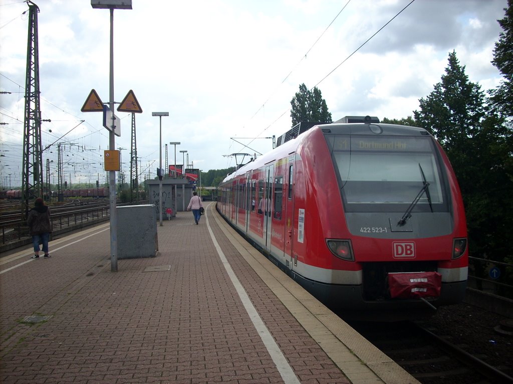 Bochum-Langendreer ( S-Bahnhof BO-Langendreer-West /Gleis:2 S1 ) Juli 2009 by DortmundWestfalica