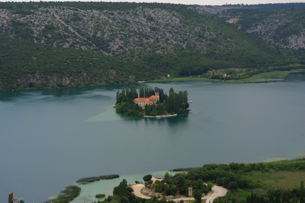 Visovac vienuolynas, KRKA parkas by Aridas Pabedinskas