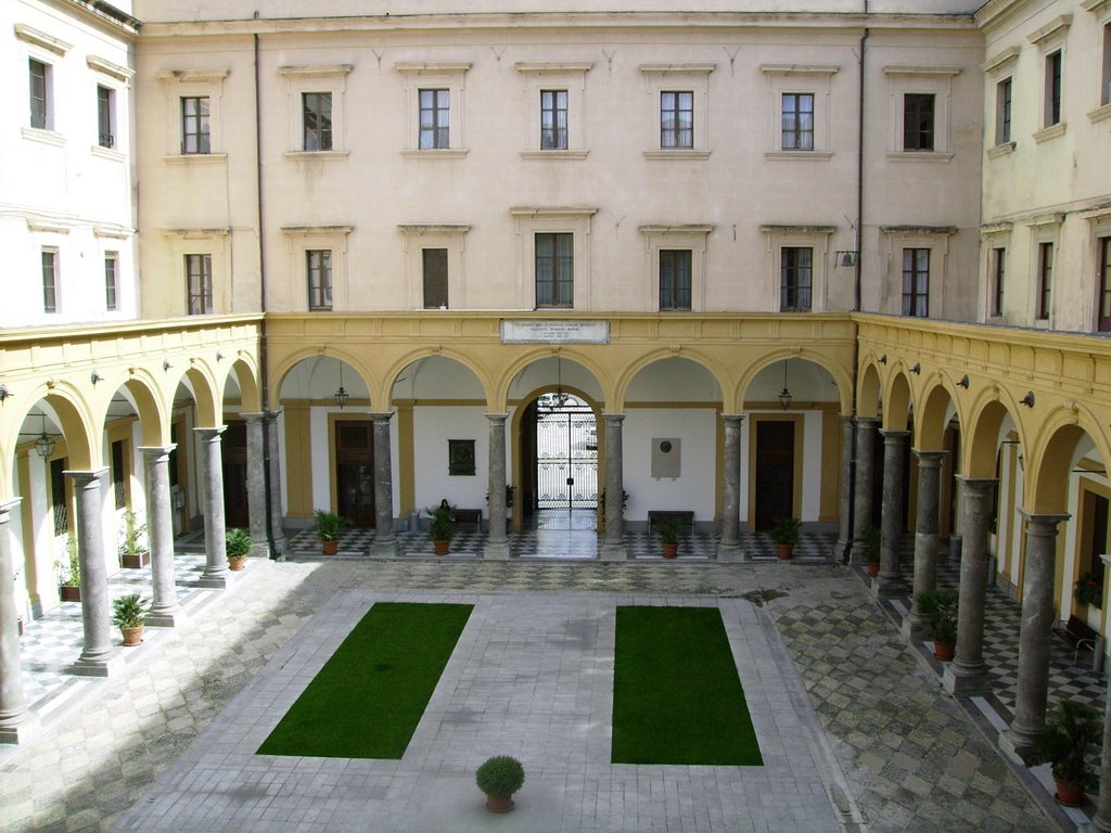 Quadrangle of the law faculty , University of Palermo by ferdinando albeggian…